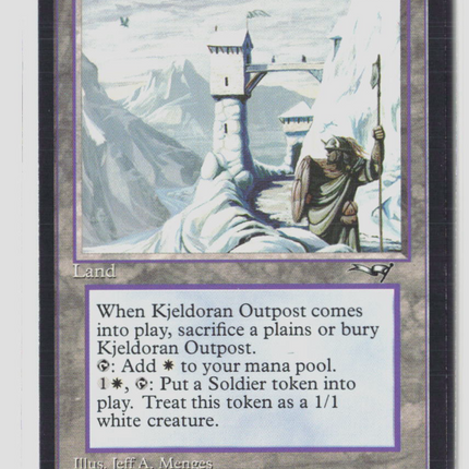 Magic: The Gathering Alliances Kjeldoran Outpost