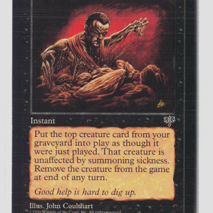 Magic: The Gathering Mirage Shallow Grave