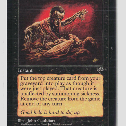 Magic: The Gathering Mirage Shallow Grave