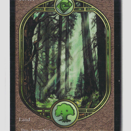 Magic: The Gathering Unglued Forest Full Art