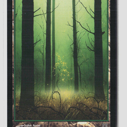 Magic: The Gathering Unhinged Forest Full Art