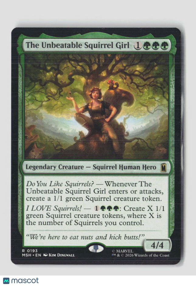 Magic: The Gathering Marvel Squirrel Girl #193