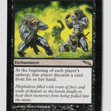 Magic: The Gathering Mirrodin Necrogen Mists