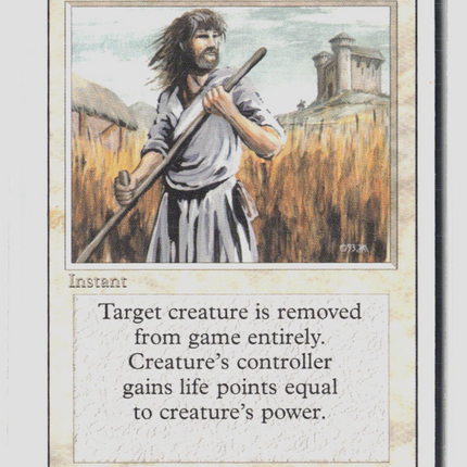Magic: The Gathering Revised Edition Swords to Plowshares