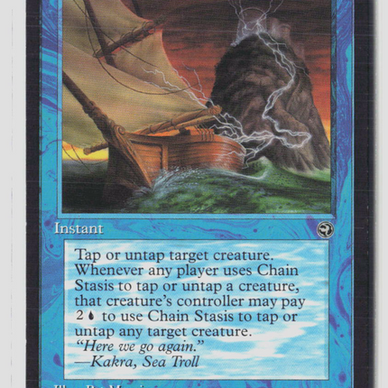 Magic: The Gathering Homelands Chain Stasis