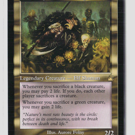 Magic: The Gathering Ravnica Remastered Savra, Queen of the Golgari Retro Frame