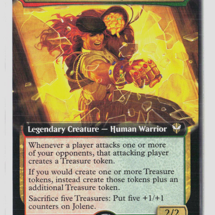 MTG Streets of New Capenna Commander Jolene, the Plunder Queen Extended Art