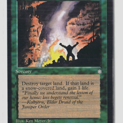 Magic: The Gathering Ice Age Thermokarst