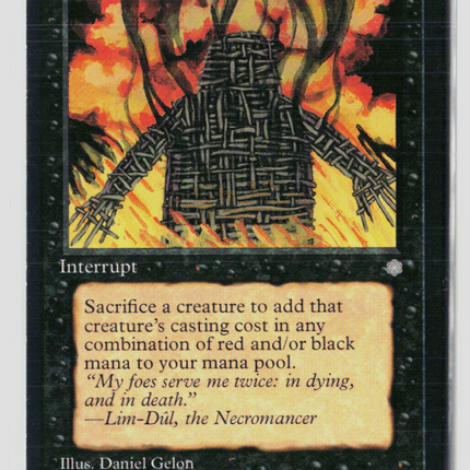 Magic: The Gathering Ice Age Burnt Offering