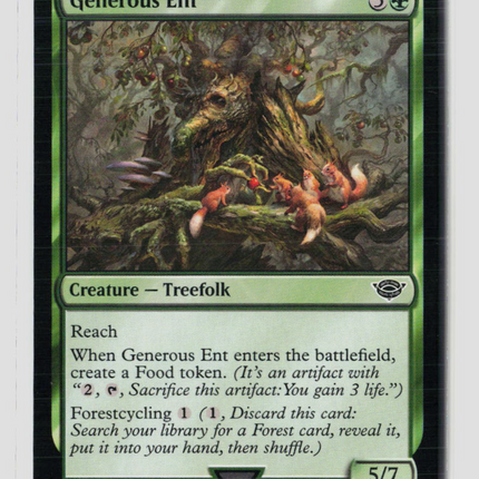 Magic: The Gathering The Lord of the Rings: Tales of Middle-earth Generous Ent