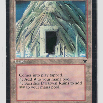 Magic: The Gathering Fallen Empires Dwarven Ruins