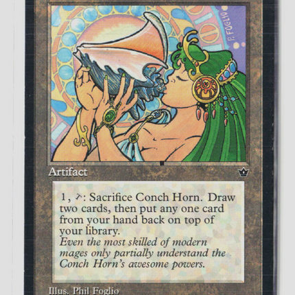 Magic: The Gathering Fallen Empires Conch Horn