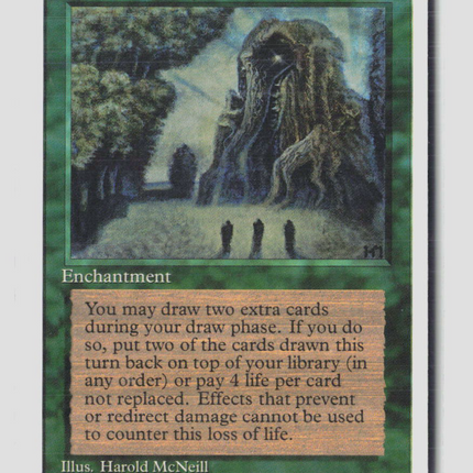 Magic: The Gathering Fourth Edition Sylvan Library