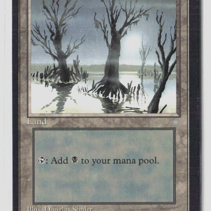 Magic: The Gathering Ice Age Snow-Covered Swamp