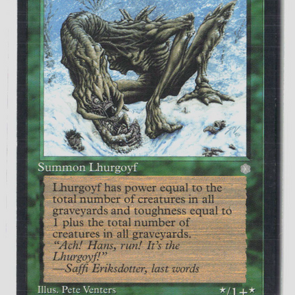 Magic: The Gathering Ice Age Lhurgoyf