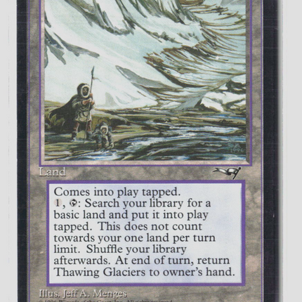 Magic: The Gathering Alliances Thawing Glaciers