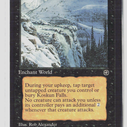 Magic: The Gathering Homelands Koskun Falls