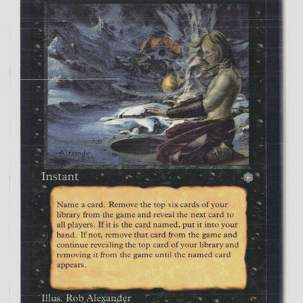 Magic: The Gathering Ice Age Demonic Consultation