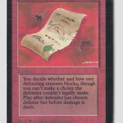 Magic: The Gathering Limited Edition Beta False Orders