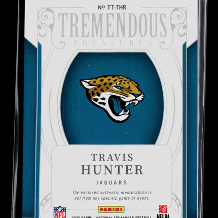 2026 Panini National Treasures Football Travis Hunter #TT-THR RC 49/99 Patch