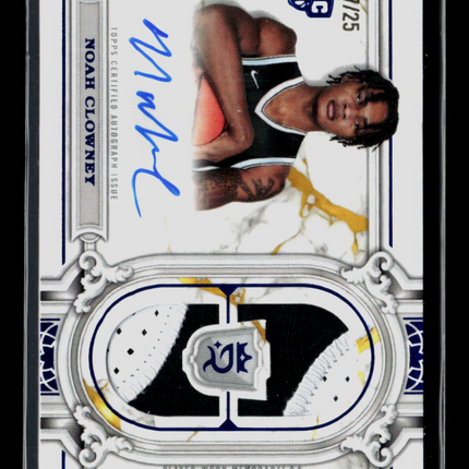 2024 Topps Royalty Basketball Noah Clowney #RRS-NC RC 07/25 Patch Auto