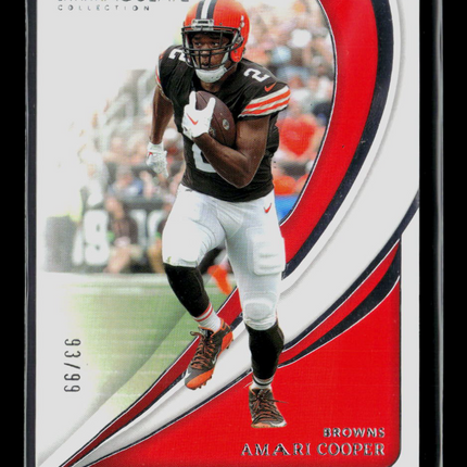 2024 Panini Immaculate Collection Amari Cooper #38 /99
