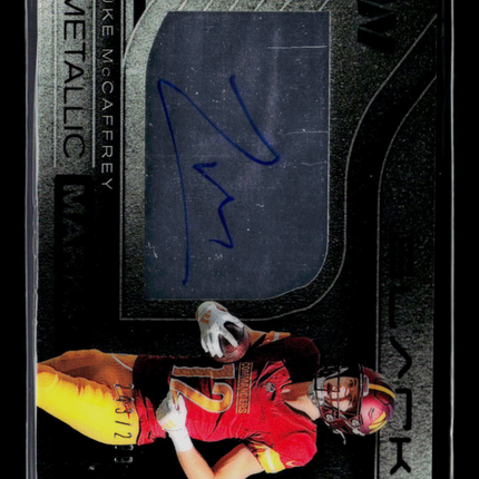 2025 Panini Black Football Luke McCaffrey #MMK-LMC Auto /299