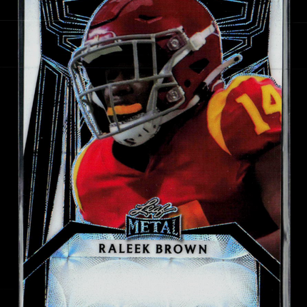 2022 Leaf Metal Raleek Brown Unsigned Proof 1/1