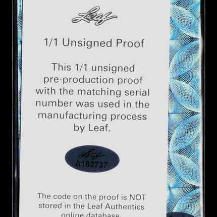 2022 Leaf Metal Raleek Brown Unsigned Proof 1/1