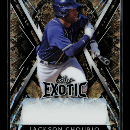 2023 Leaf Exotic Baseball Jackson Chourio Unsigned Proof 1/1