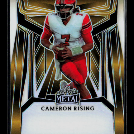 2023 Leaf Metal Cameron Rising Gold Unsigned Proof Pre-Production Proof 1/1