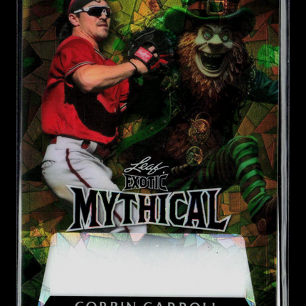 2023 Leaf Exotic Baseball Corbin Carroll Unsigned Proof 1/1