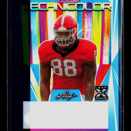2023 Leaf Vivid Technicolor Jalen Carter Unsigned Proof RC 1/1