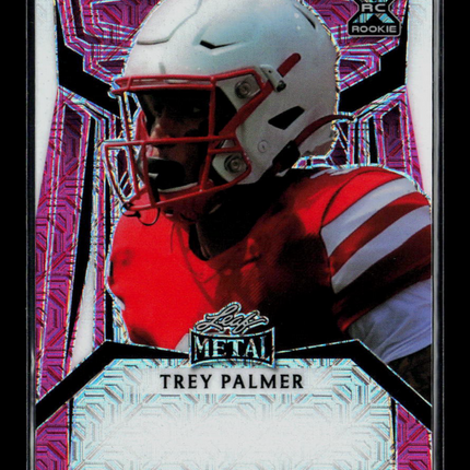 2023 Leaf Metal Draft Trey Palmer Pink Circuit Unsigned Proof RC 1/1