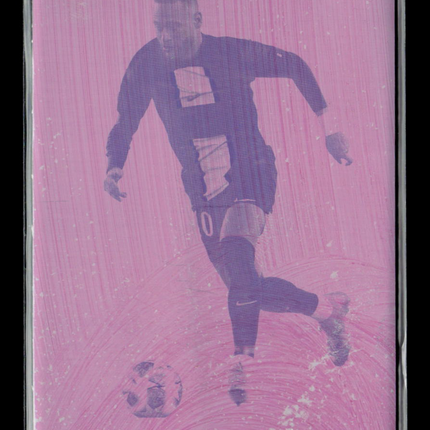 2023 Leaf Soccer Stars Neymar Jr. #SS-8 Magenta Printing Plate 1/1