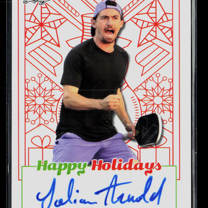 2023 Leaf Happy Holidays Julian Arnold #BA-JA2 Auto
