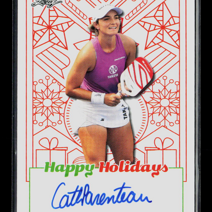2023 Leaf Happy Holidays Catherine Parenteau #BA-CP1 Auto