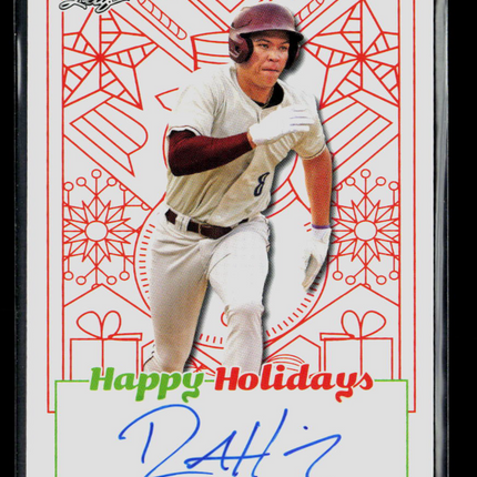 2023 Leaf Happy Holidays Dustin Harris #BA-DH1 Auto