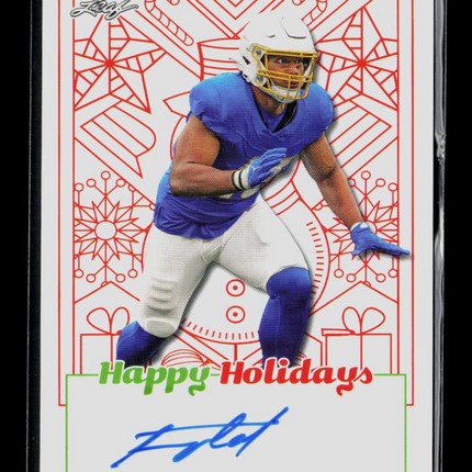 2023 Leaf Happy Holidays Tuli Tuipulotu #BA-TT1 Auto