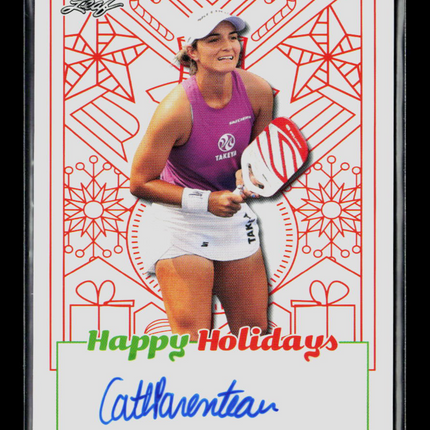 2023 Leaf Happy Holidays Catherine Parenteau #BA-CP1 Auto