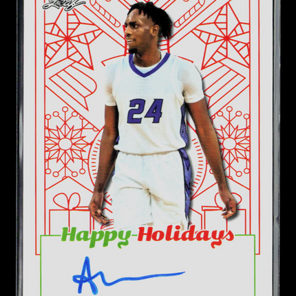 2023 Leaf Happy Holidays Arthur Kaluma #BA-AK1 Auto