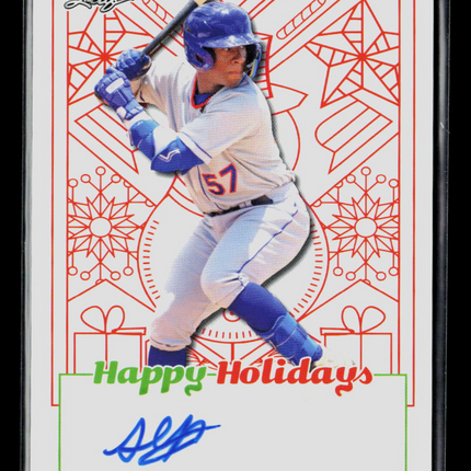 2023 Leaf Happy Holidays Jesus Baez #BA-JB2 Auto