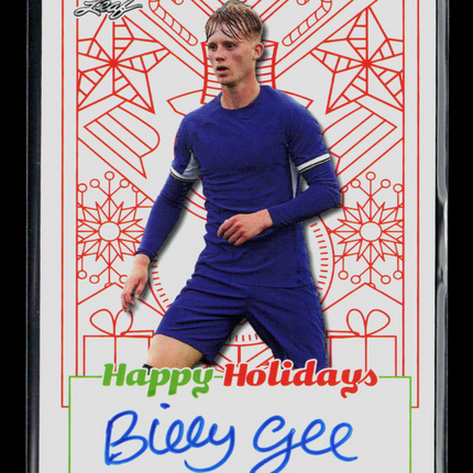2023 Leaf Happy Holidays Billy Gee #BA-BG1 Auto