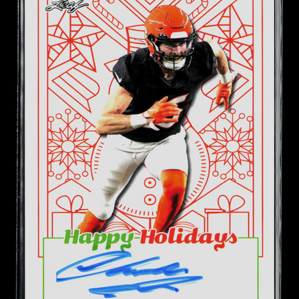 2023 Leaf Happy Holidays Charlie Jones #BA-CJ1 Auto