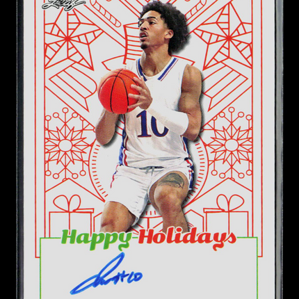 2023 Leaf Happy Holidays Jalen Wilson #BA-JW2 Auto