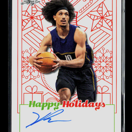 2023 Leaf Happy Holidays Kendall Brown #BA-KB1 Auto