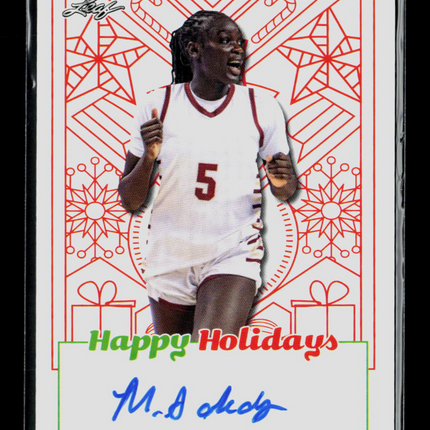 2023 Leaf Happy Holidays Maria Gakdeng #BA-MG1 Auto