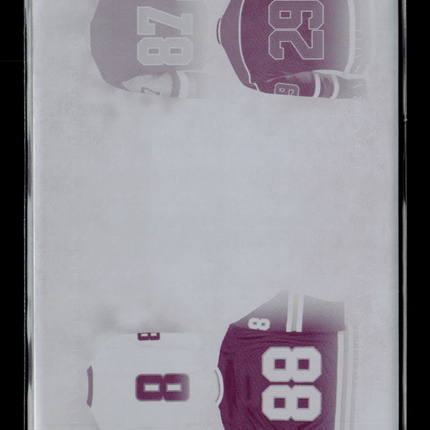 2023 Leaf  Patrick Kane Alexander Ovechkin #QDR-11 Printing Plate 1/1
