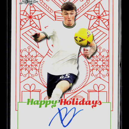 2023 Leaf Happy Holidays Alfie Devine #BA-AD1 Auto