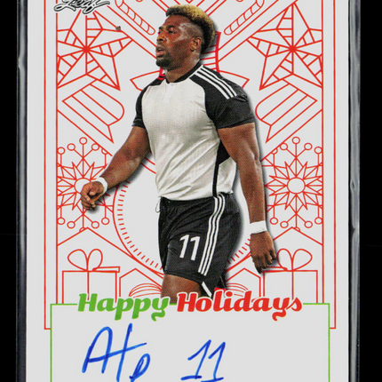 2023 Leaf Happy Holidays Adama Traoré #BA-AT1 Auto
